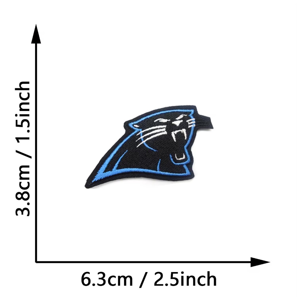 Carolina Panthers NFL Patches DIY Football All Teams Embroidered